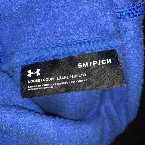 Blue Under Armour Hoodie - Picture 3 of 3